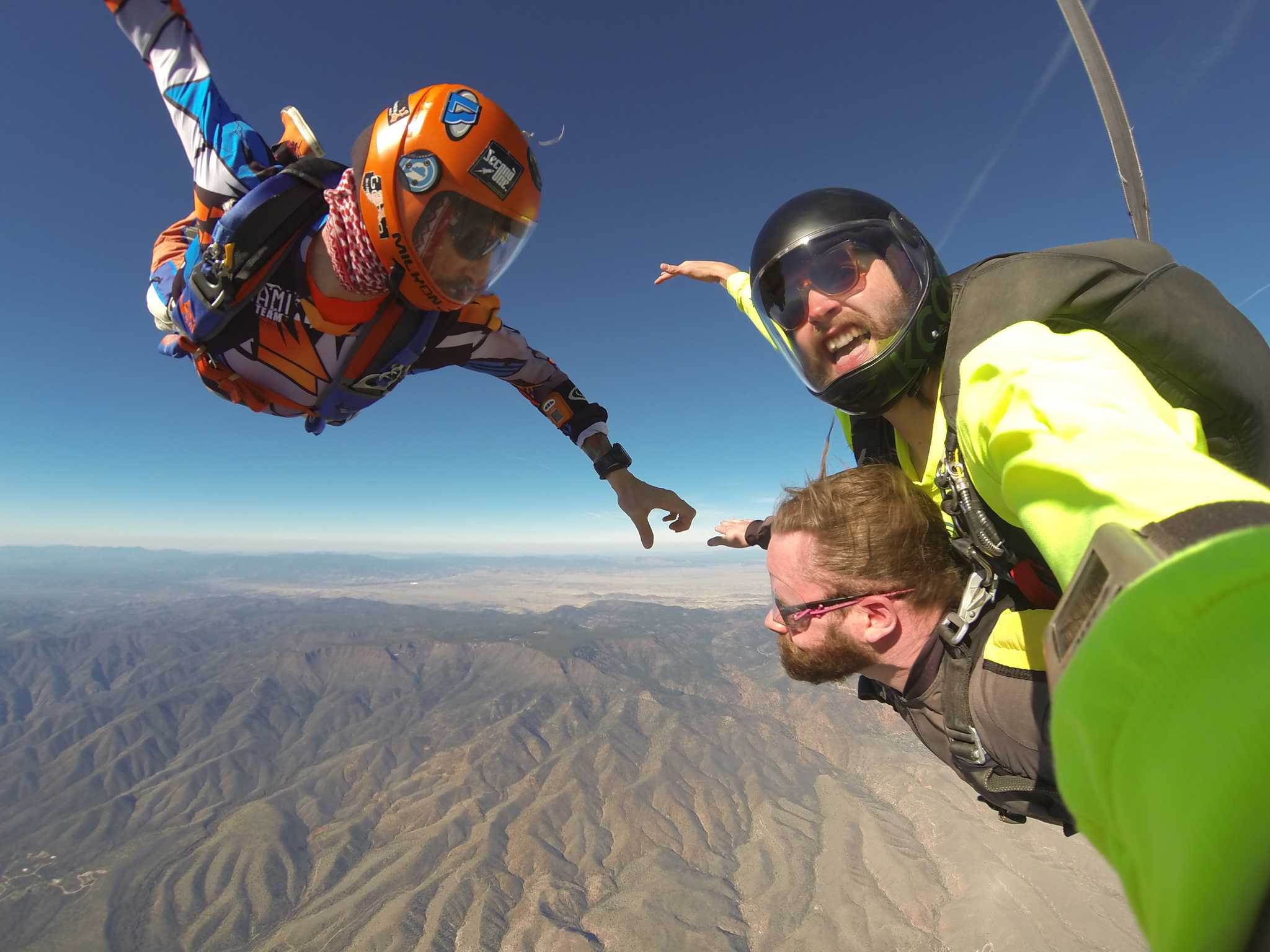 Just a bit of skydiving